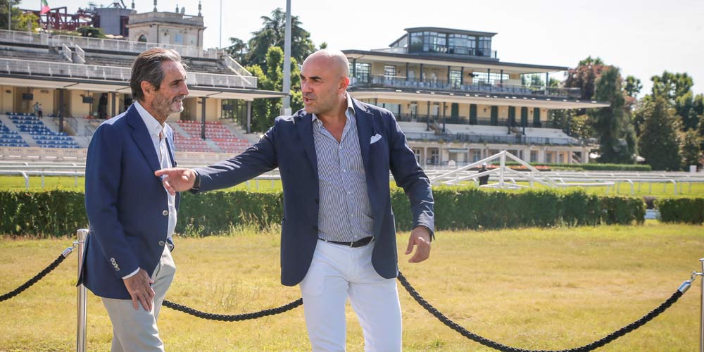 Equitazione, Gran Finale per la Milano Jumping Cup, Malagò: «Bello intitolare il Grand Prix alla medaglia olimpica Graziano Mancinelli» Attilio-Fontana-Fabio Schiavolin