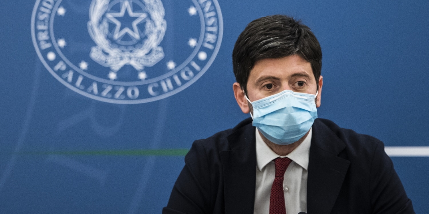 Covid: da lunedì Veneto, Marche, Liguria e Provincia Autonoma di Trento in zona gialla Roberto Speranza