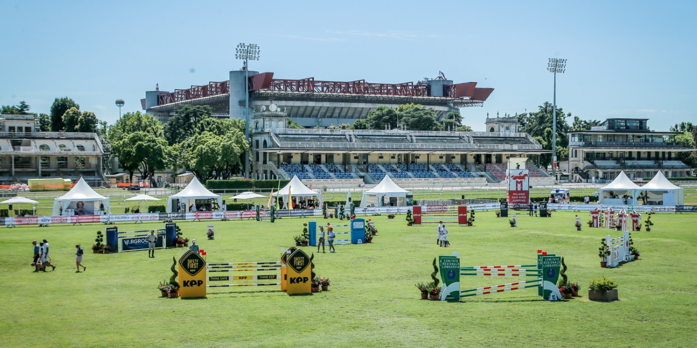 All’Italia l’organizzazione del ‘Fei European Jumping Championship 2023’, gli europei di salto ostacoli che andranno in scena all’Ippodromo Snai San Siro All’Italia l’organizzazione del ‘Fei European Jumping Championship 2023’, gli europei di salto ostacoli che andranno in scena all’Ippodromo Snai San Siro
