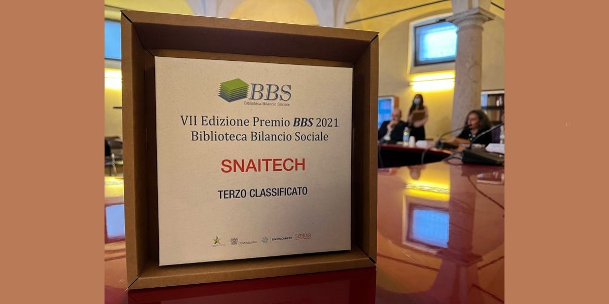 Snaitech premiata per il Bilancio Sociale Snaitech premiata per il Bilancio Sociale