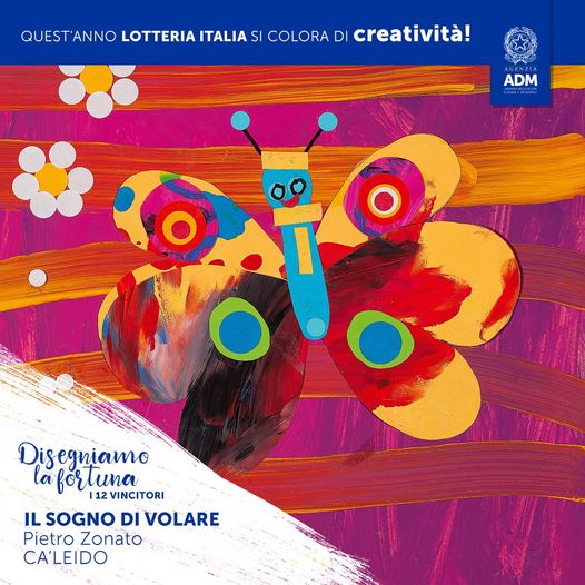 Lotteria Italia, “Il sogno di volare”: ecco com’è nata l’opera di Pietro Zonato realizzata per il concorso “Disegniamo la fortuna” Lotteria Italia, “Il sogno di volare”: ecco com’è nata l’opera di Pietro Zonato realizzata per il concorso “Disegniamo la fortuna”