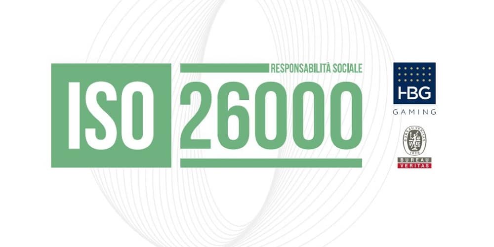 HBG Gaming rinnova l’attestazione di conformità allo standard internazionale dedicato alla Responsabilità Sociale d’Impresa HBG Gaming rinnova l’attestazione di conformità allo standard internazionale dedicato alla Responsabilità Sociale d’Impresa