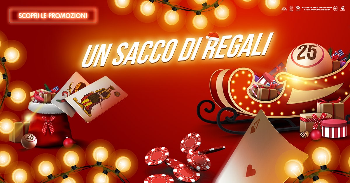 “Un Sacco di Regali”, Natale con montepremi stellari nelle lobby di casa Microgame “Un Sacco di Regali”, Natale con montepremi stellari nelle lobby di casa Microgame