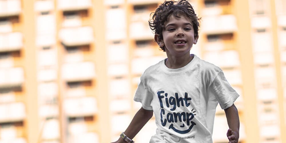 iZilove Foundation sostiene FightTheStroke fight camp