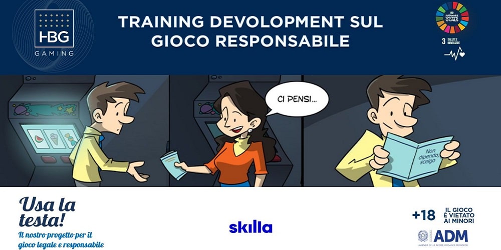 HBG Gaming, al via il corso di formazione e-learning dedicato al Disturbo da Gioco d’Azzardo Patologico HBG Skilla