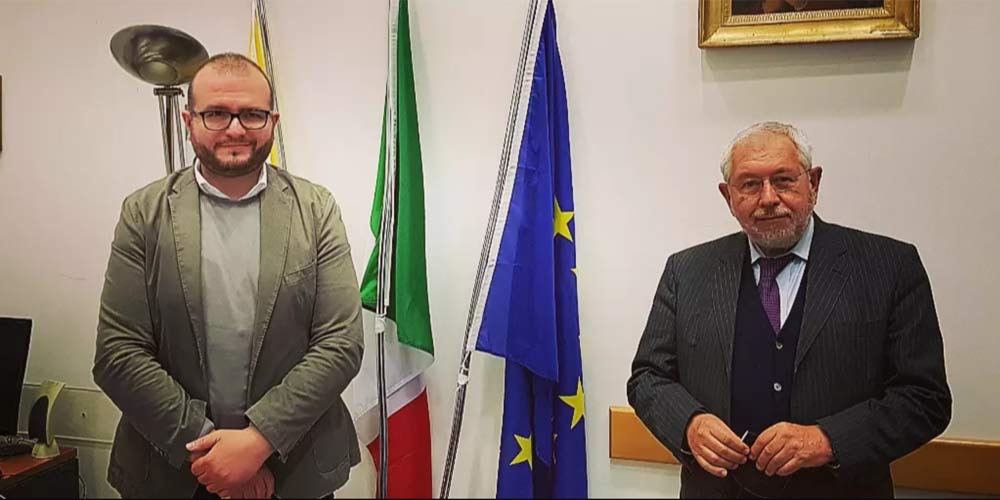Napoli: Baretta (assessore al Bilancio) incontra Marigliano (presidente provinciale FIT) e Marchetti (AD Novaris Spa) Baretta Marigliano