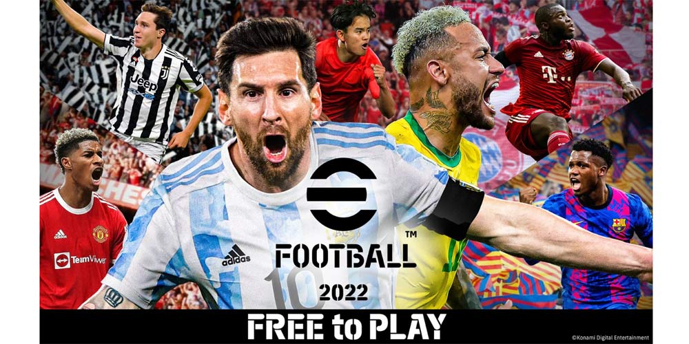 A giugno arrivano gli “eFootball™ Championship 2022” Messi-eFootball