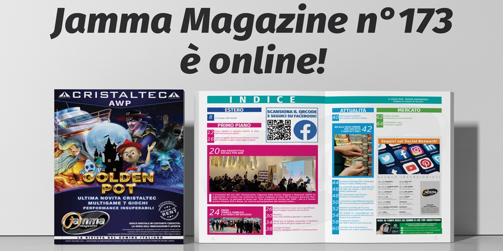 Jamma Magazine 173 è online Jamma Magazine 173