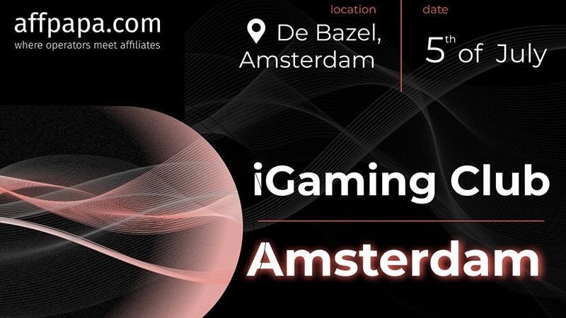 AffPapa annuncia il lancio di iGaming Club Amsterdam AffPapa annuncia il lancio di iGaming Club Amsterdam
