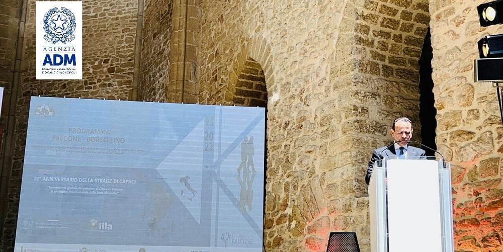 ADM, il direttore Minenna al 30° anniversario della strege di Capaci ADM, il direttore Minenna al 30° anniversario della strege di Capaci