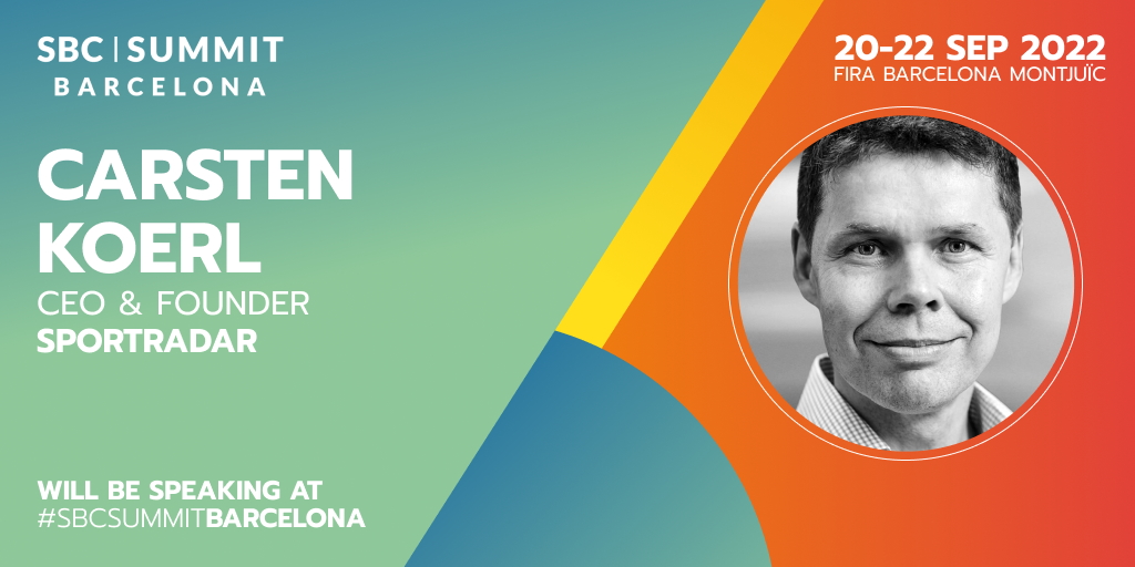 SBC Summit Barcelona, presente Carsten Koerl (Sportradar): sarà intervistato dal veterano del settore Simon Bold SBC Summit Barcelona, presente Carsten Koerl (Sportradar): sarà intervistato dal veterano del settore Simon Bold