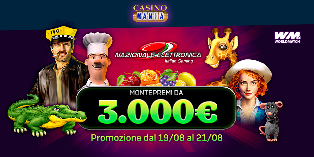 Su CasinoMania è arrivata una nuova classifica di World Match Su CasinoMania è arrivata una nuova classifica di World Match