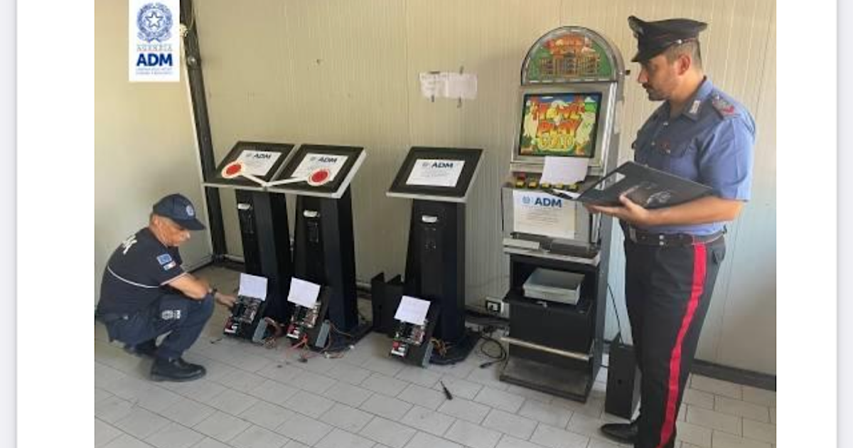 Biancavilla (CT), ADM: scoperta sala giochi abusiva, oltre 200.000 euro di sanzioni Biancavilla (CT), ADM: scoperta sala giochi abusiva, oltre 200.000 euro di sanzioni
