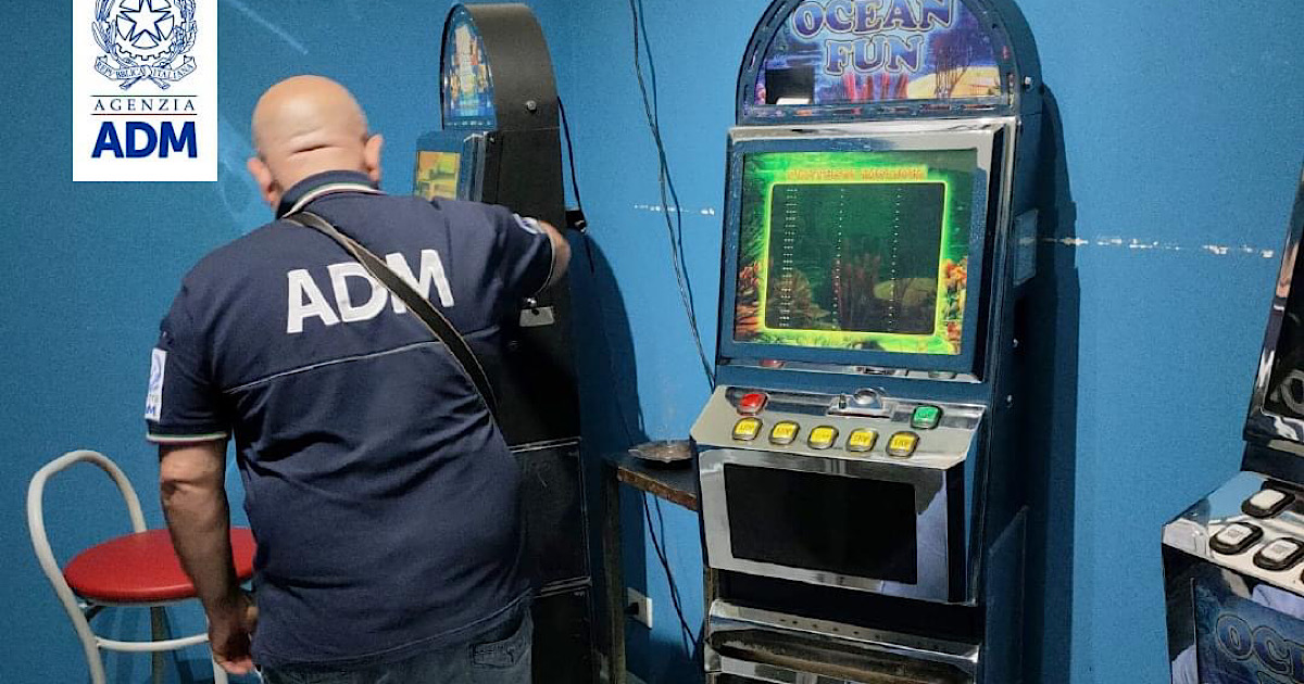 ADM: computer utilizzati per il gioco d’azzardo, sanzione da 225.000 euro a sala giochi di Caccamo (PA) ADM: computer utilizzati per il gioco d’azzardo, sanzione da 225.000 euro a sala giochi di Caccamo (PA)