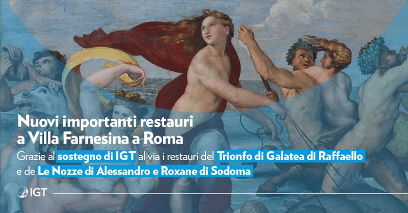 Roma, IGT: nuovi e importanti restauri a Villa Farnesina Roma, IGT: nuovi e importanti restauri a Villa Farnesina