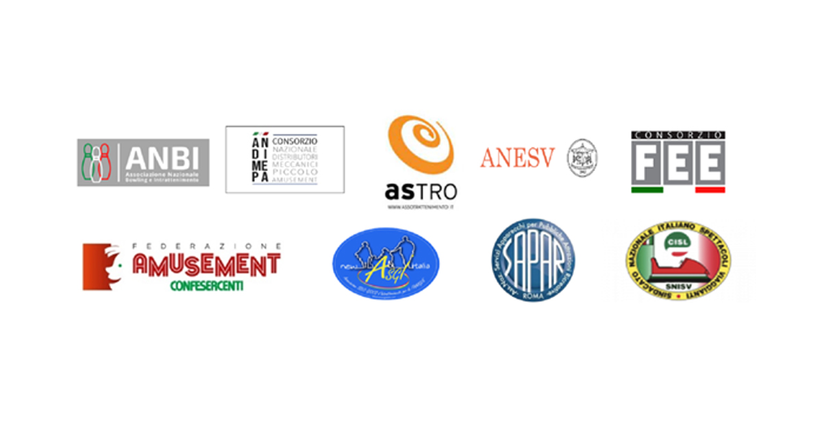 Apparecchi da intrattenimento senza vincita di denaro, le associazioni di rappresentanza chiedono incontro alle commissioni finanze e bilancio di Camera e Senato Associazioni Amusement