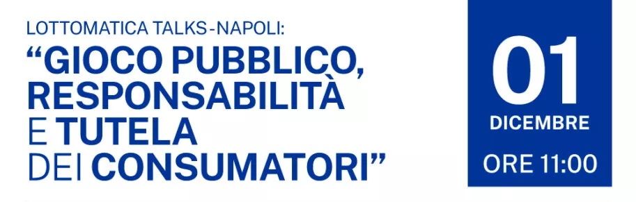 “Gioco pubblico, responsabilità e tutela dei consumatori”: successo a Napoli per la tappa “Lottomatica Talks” “Gioco pubblico, responsabilità e tutela dei consumatori”: successo a Napoli per la tappa “Lottomatica Talks”