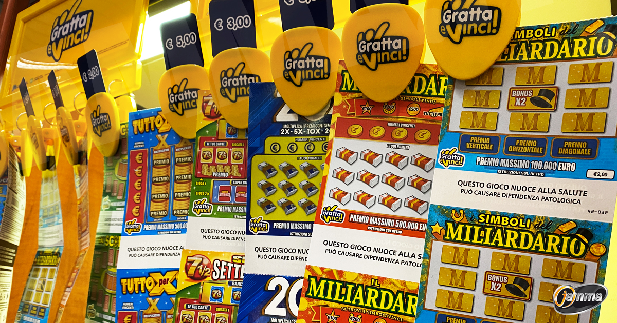 Gratta e Vinci regala 50mila euro ad Arienzo (CE) Gratta e Vinci regala 50mila euro ad Arienzo (CE)