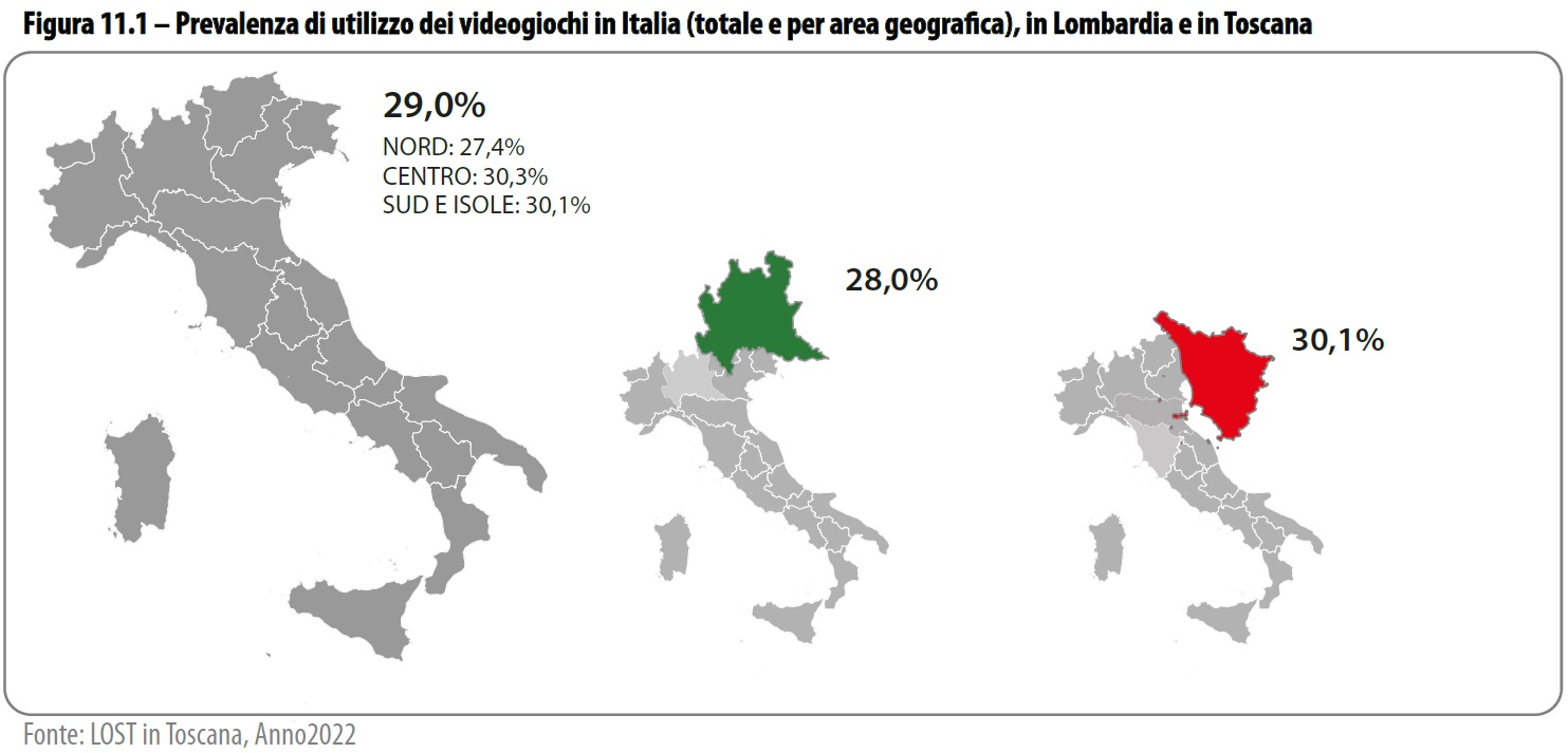 Toscana: il 30,1% della popolazione gioca con i videogames, il 22,8% lo fa spendendo soldi Toscana: il 30,1% della popolazione gioca con i videogames, il 22,8% lo fa spendendo soldi