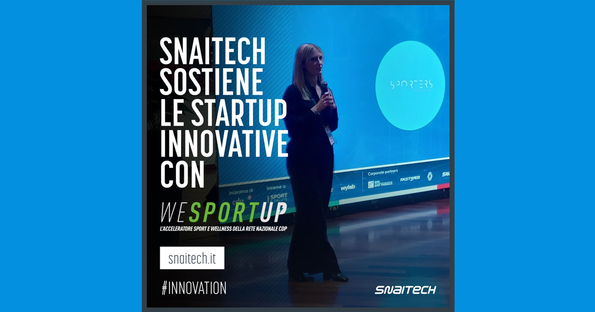 Snaitech sostiene le startup più innovative con WeSportUp: per candidarsi c’è tempo fino al 24 maggio Snaitech sostiene le startup più innovative con WeSportUp: per candidarsi c’è tempo fino al 24 maggio