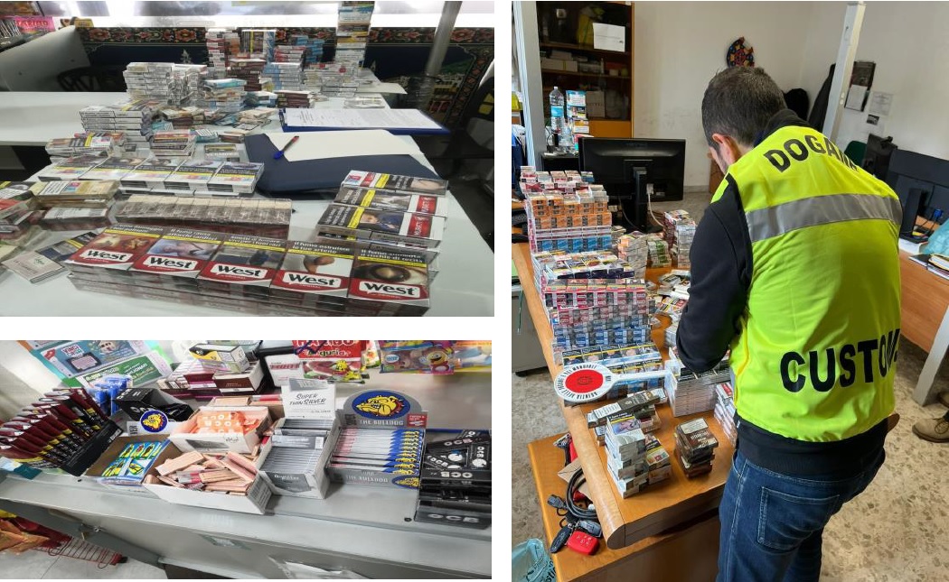 Roma, sequestrati oltre 18 kg di tabacchi e prodotti accessori Roma, sequestrati oltre 18 kg di tabacchi e prodotti accessori