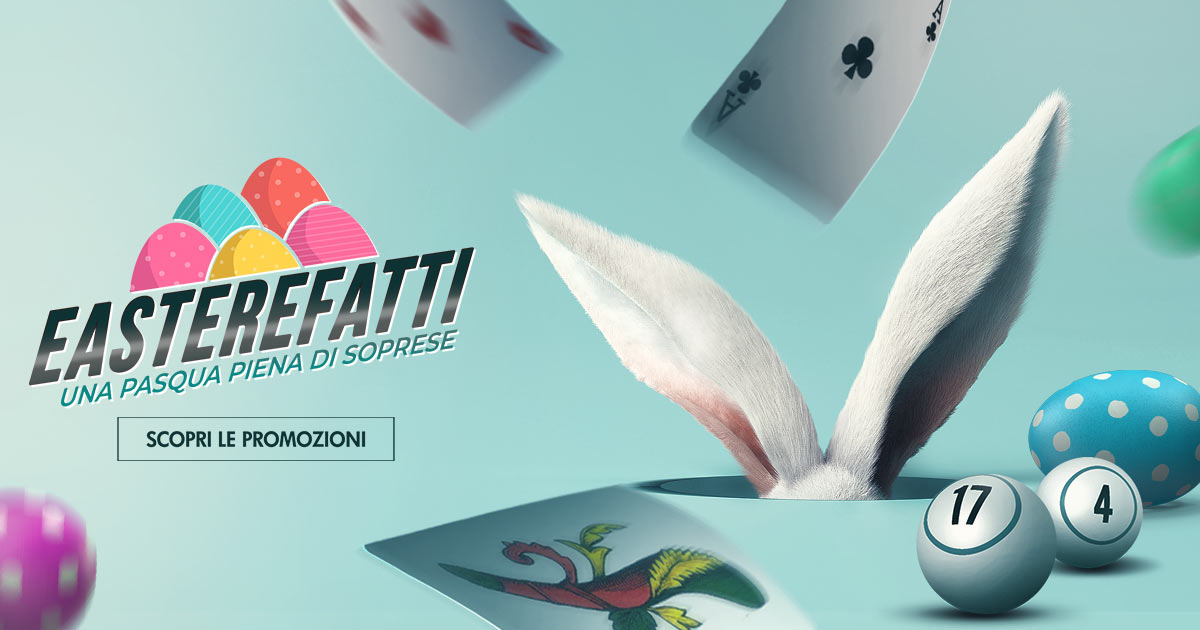Pasqua ricca in casa Microgame: sbocciano le occasioni in tutte le lobby Pasqua ricca in casa Microgame: sbocciano le occasioni in tutte le lobby