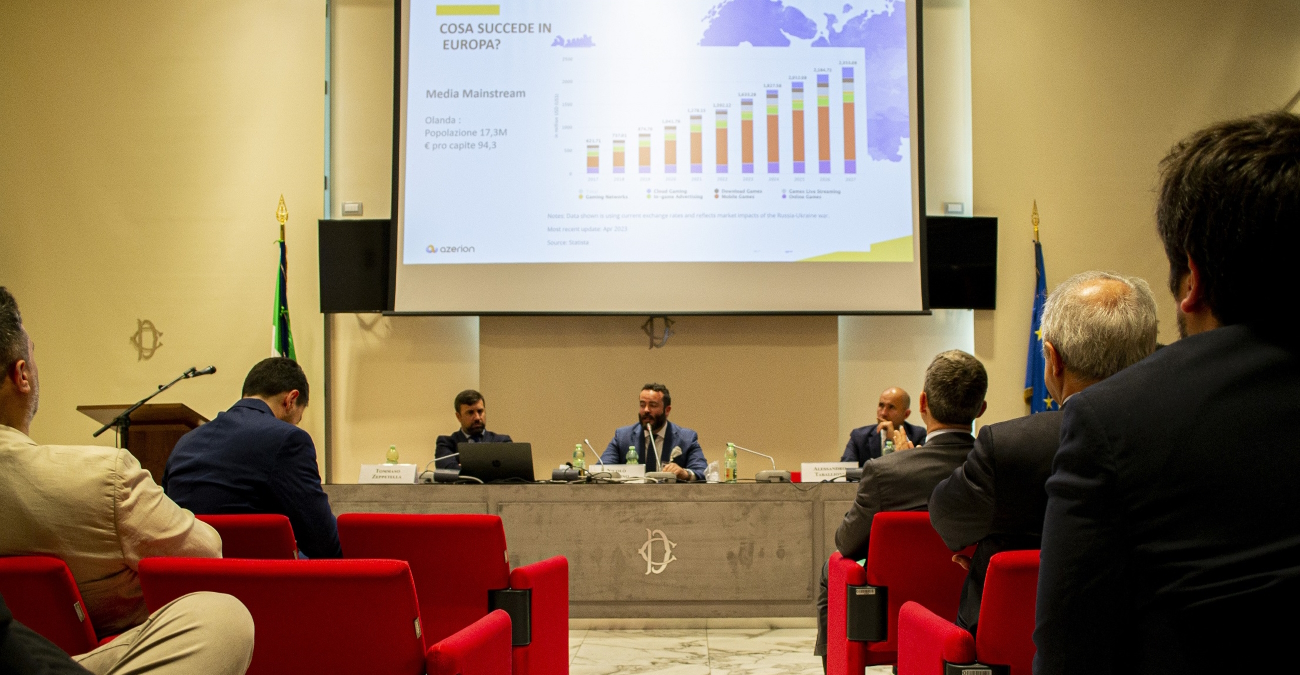 Differenze di sviluppo del mercato del gaming in Italia e in Europa Differenze di sviluppo del mercato del gaming in Italia e in Europa