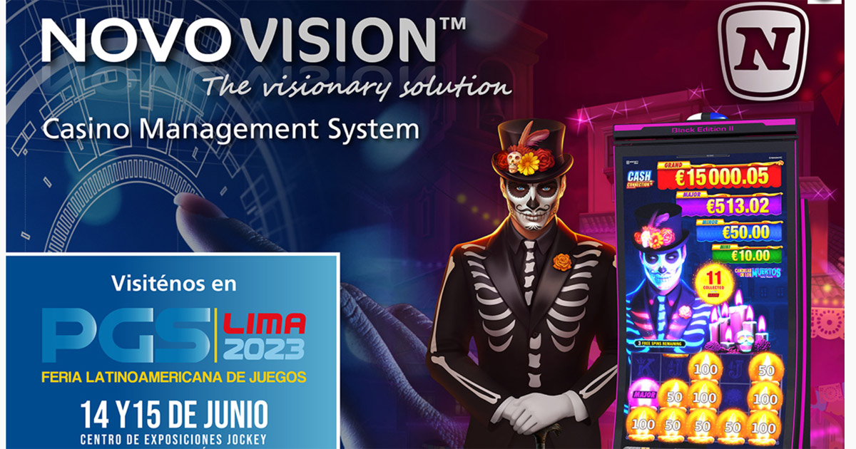 Perù Gaming Show, NOVOMATIC presenta in anteprima l’innovativo sistema di gestione del casinò NOVOVISION™ PGS Novomatic