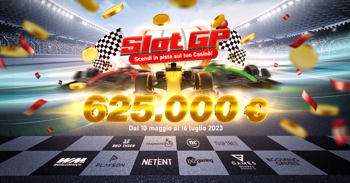 Microgame lancia Slot GP, la più grande competizione italiana di video slot Slot GP