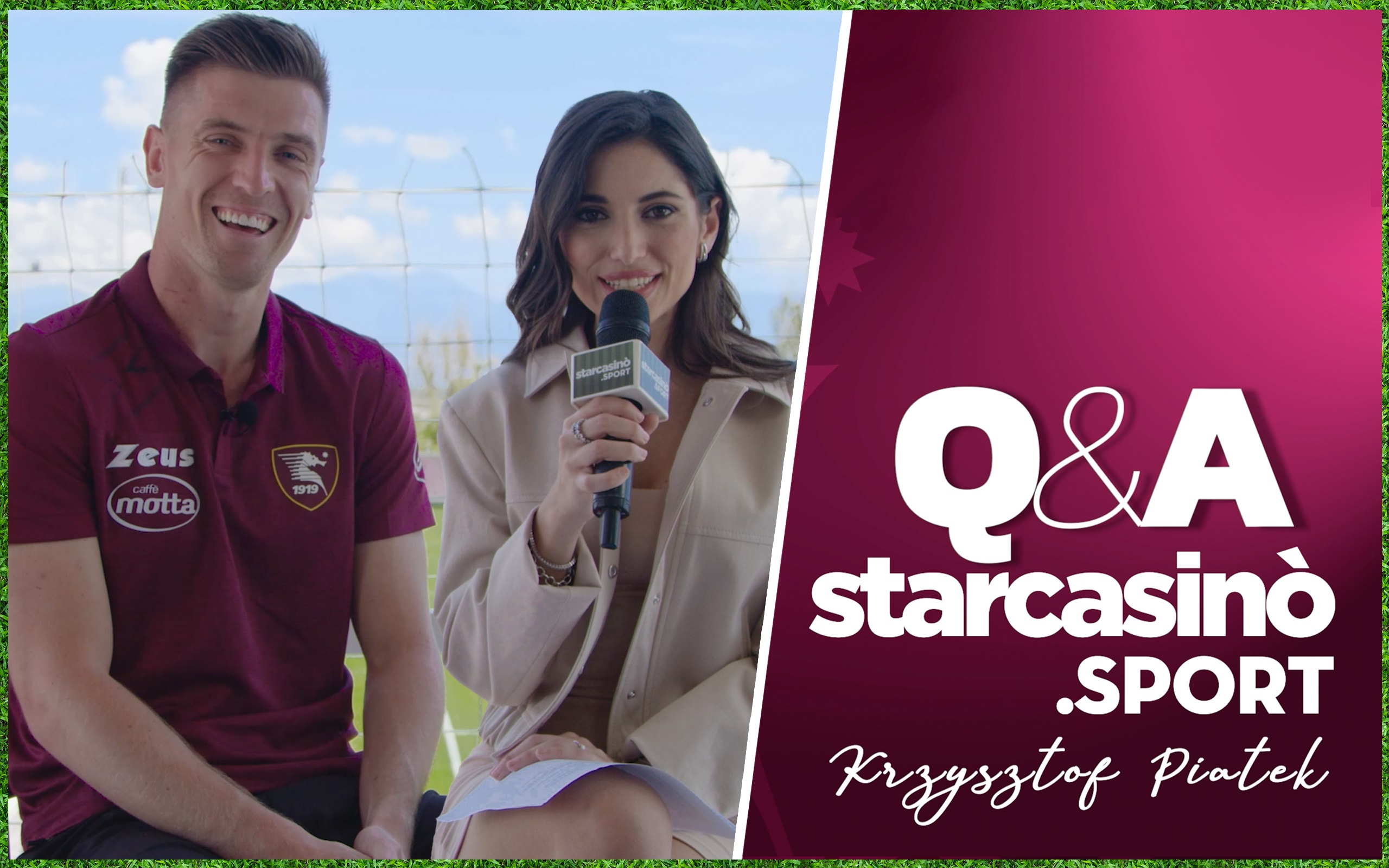 Krzysztof Piatek si racconta a StarCasinò Sport: “Mister Sousa? Sono cresciuto molto con lui, mi ha dato tanti consigli e oggi sono sicuramente un attaccante più completo” Krzysztof Piatek si racconta a StarCasinò Sport: “Mister Sousa? Sono cresciuto molto con lui, mi ha dato tanti consigli e oggi sono sicuramente un attaccante più completo”