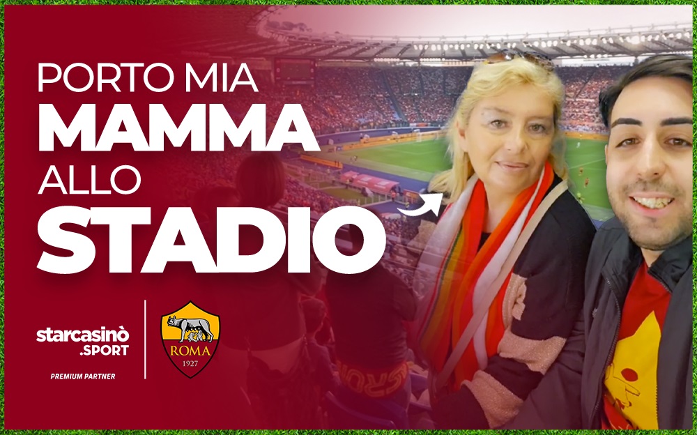 Grazie a StarCasinò Sport i sogni diventano realtà: Alessandro e la mamma in tribuna d’onore all’Olimpico Grazie a StarCasinò Sport i sogni diventano realtà: Alessandro e la mamma in tribuna d’onore all’Olimpico