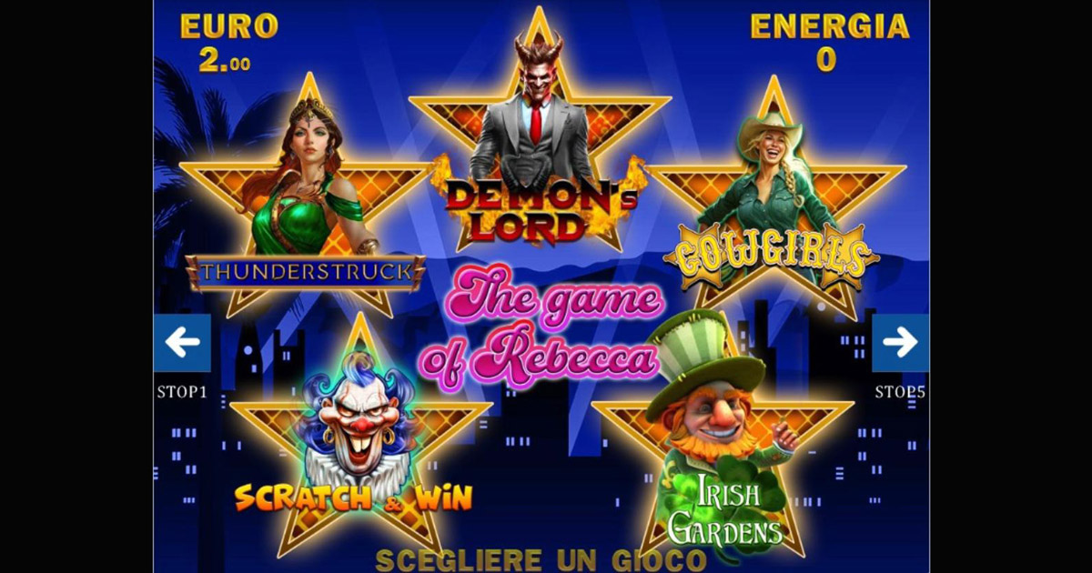 Aspettando… i giochi di Rebecca Aspettando… i giochi di Rebecca