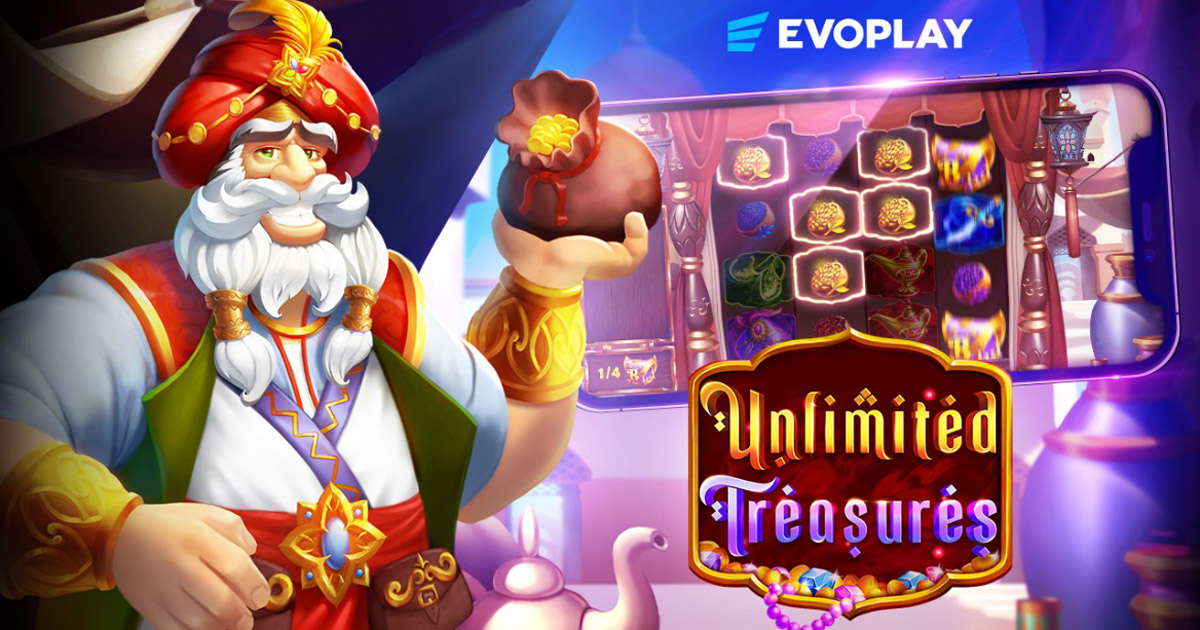 Evoplay, le mille e una notte nell’ultima uscita Unlimited Treasures Evoplay, le mille e una notte nell’ultima uscita Unlimited Treasures
