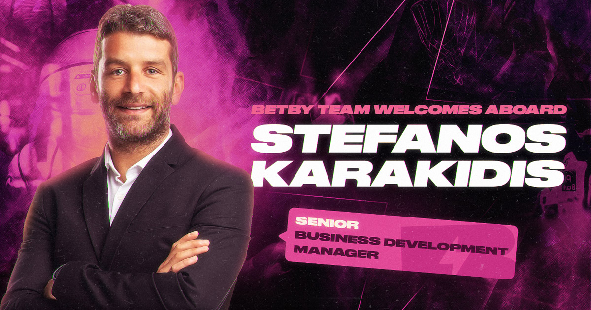 BETBY, Stefanos Karakidis nominato Senior Business Development Manager BETBY, Stefanos Karakidis nominato Senior Business Development Manager