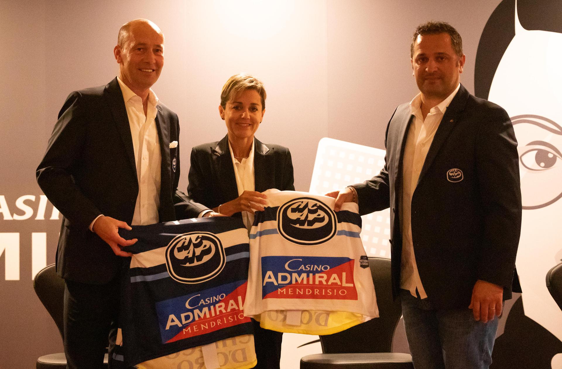 Svizzera, il Casinò ADMIRAL di Mendrisio nuovo Gold Sponsor dell’HCAP Svizzera, il Casinò ADMIRAL di Mendrisio nuovo Gold Sponsor dell’HCAP