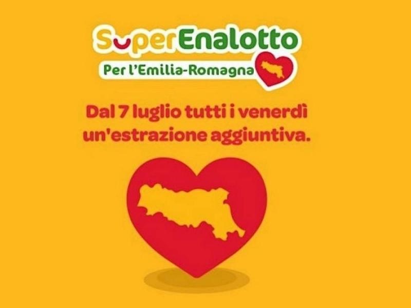 SuperEnalotto, da oggi la nuova estrazione a sostegno dell’Emilia-Romagna SuperEnalotto, da oggi la nuova estrazione a sostegno dell’Emilia-Romagna