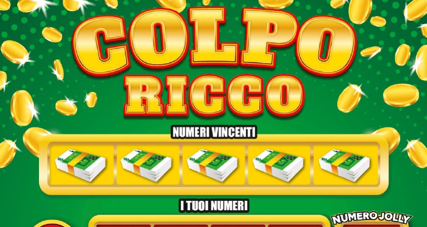 Gratta e Vinci, arriva “Colpo Ricco”: premi fino a 500mila euro Gratta e Vinci, arriva “Colpo Ricco”: premi fino a 500mila euro