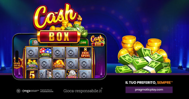 Pragmatic Play, apri il caveau con Cash Box™: il nuovo gioco disponibile in esclusiva su BetFlag fino al 9 agosto Pragmatic Play, apri il caveau con Cash Box™: il nuovo gioco disponibile in esclusiva su BetFlag fino al 9 agosto