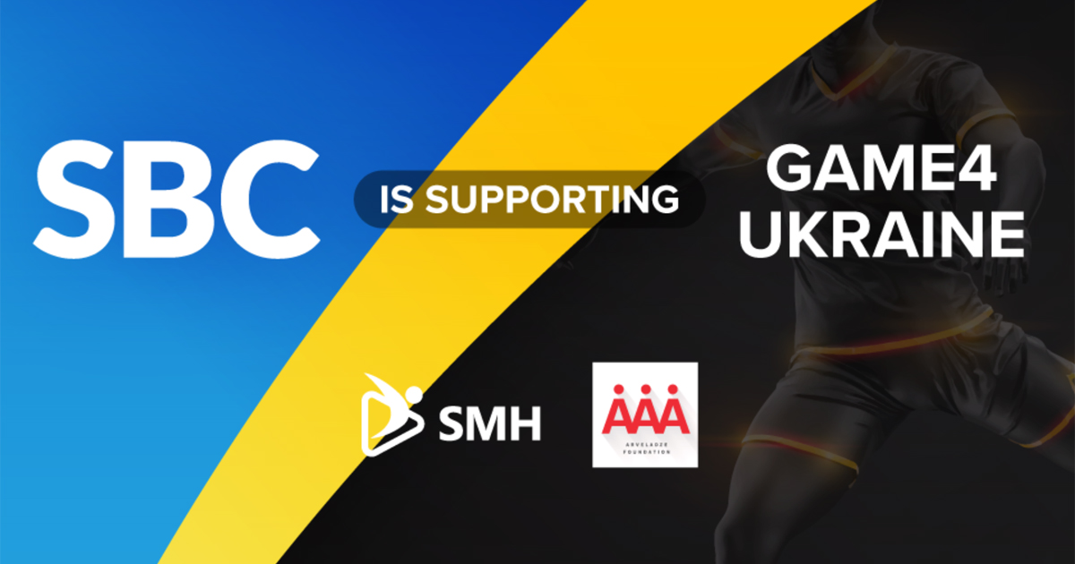 SBC sosterrà la partita di calcio di beneficenza di Game4Ukraine SBC sosterrà la partita di calcio di beneficenza di Game4Ukraine