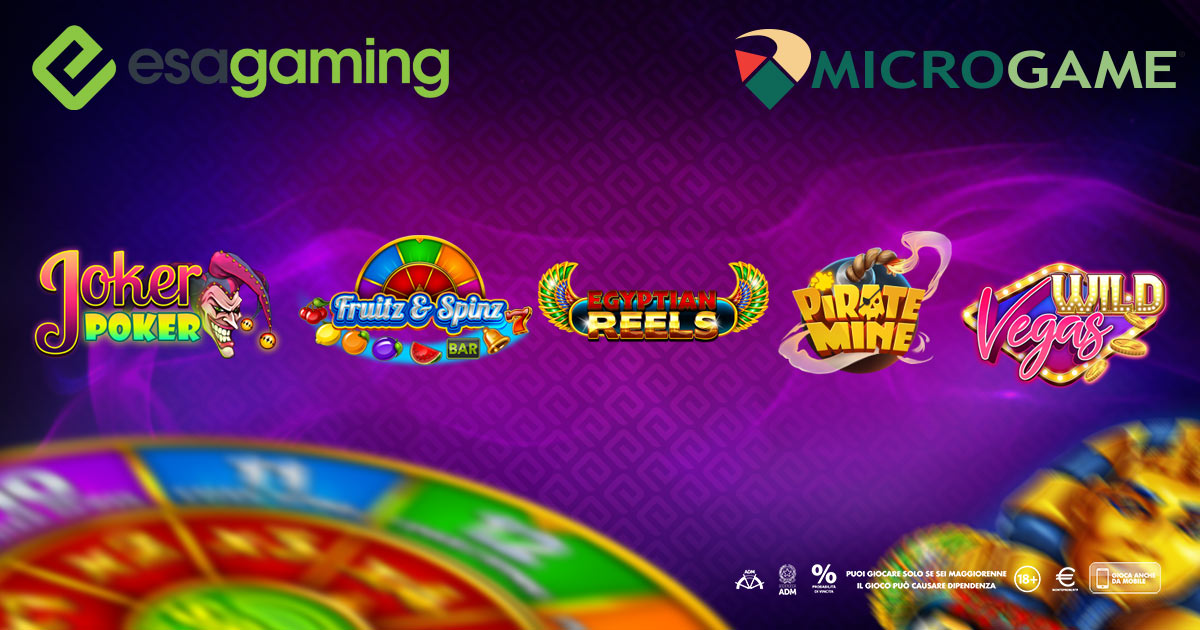 Microgame integra nel suo casinò il portafoglio EasySwipe di ESA Gaming Microgame integra nel suo casinò il portafoglio EasySwipe di ESA Gaming