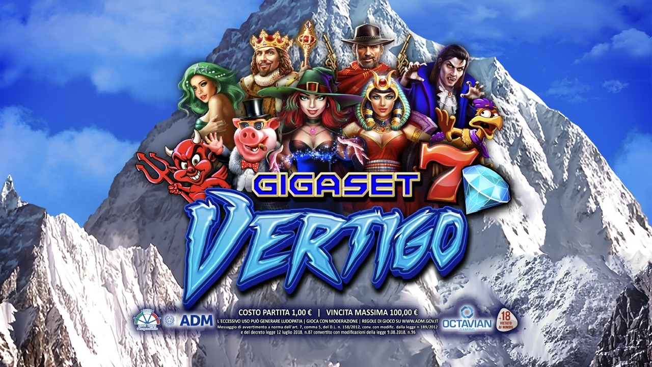 Octavian Gaming presenta Gigaset: la nuova frontiera del multigame a 10 giochi in retrofit Octavian Gaming presenta Gigaset: la nuova frontiera del multigame a 10 giochi in retrofit