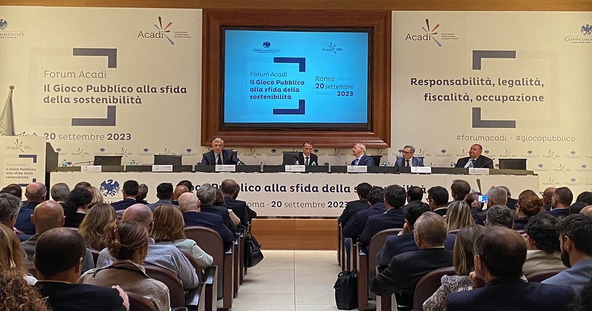 Forum Acadi 2023: presentato oggi il Bilancio di Sostenibilità Forum Acadi 2023: presentato oggi il Bilancio di Sostenibilità