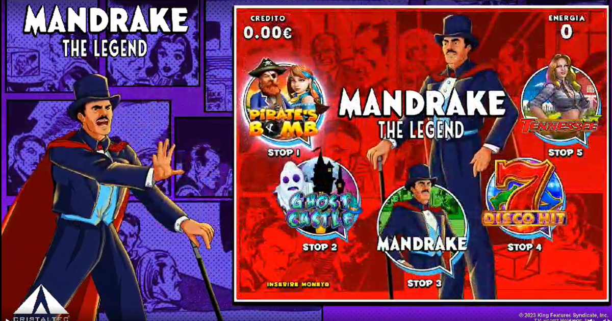 Mandrake, ultimo gioco arrivato in casa Cristaltec Mandrake, ultimo gioco arrivato in casa Cristaltec