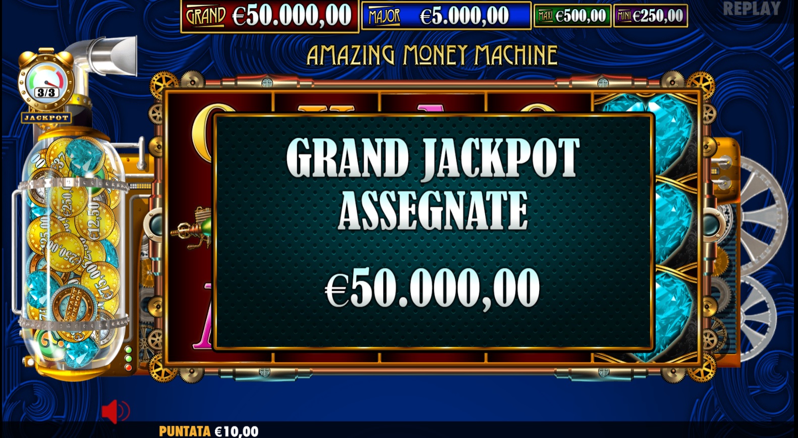 Pragmatic Play, maxi vincita da 50mila euro su Newgioco.it con la slot Amazing Money Machine Pragmatic Play, maxi vincita da 50mila euro su Newgioco.it con la slot Amazing Money Machine