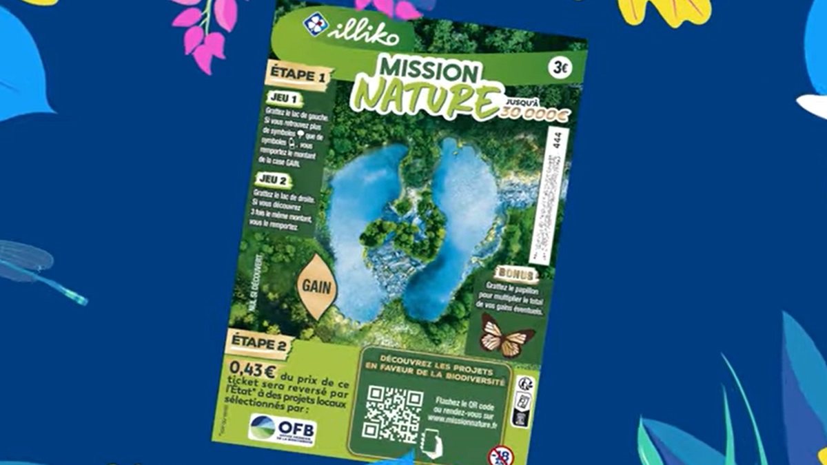 Lotterie, Francia: lanciato il Gratta e Vinci che finanzia progetti a tutela della biodiversità Lotterie, Francia: lanciato il Gratta e Vinci che finanzia progetti a tutela della biodiversità