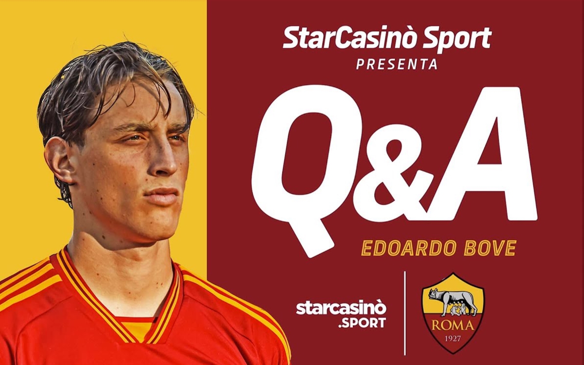Edoardo Bove ai microfoni di StarCasinò Sport: “Indossare la maglia della Roma è una grandissima emozione. Cerco di fare ciò che Mourinho mi chiede, De Rossi un esempio per me” Edoardo Bove ai microfoni di StarCasinò Sport: “Indossare la maglia della Roma è una grandissima emozione. Cerco di fare ciò che Mourinho mi chiede, De Rossi un esempio per me”