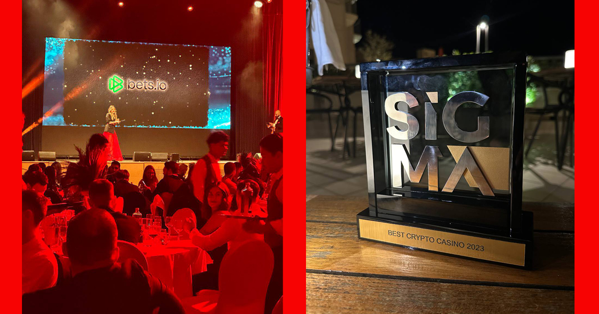 SiGMA Europe 2023, Bets.io “Miglior casinò crittografico dell’anno” SiGMA Europe 2023, Bets.io “Miglior casinò crittografico dell’anno”