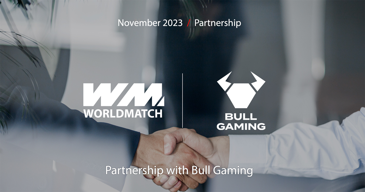 A WorldMatch la distribuzione in esclusiva mondiale dei prodotti Bull Gaming per il mercato online A WorldMatch la distribuzione in esclusiva mondiale dei prodotti Bull Gaming per il mercato online
