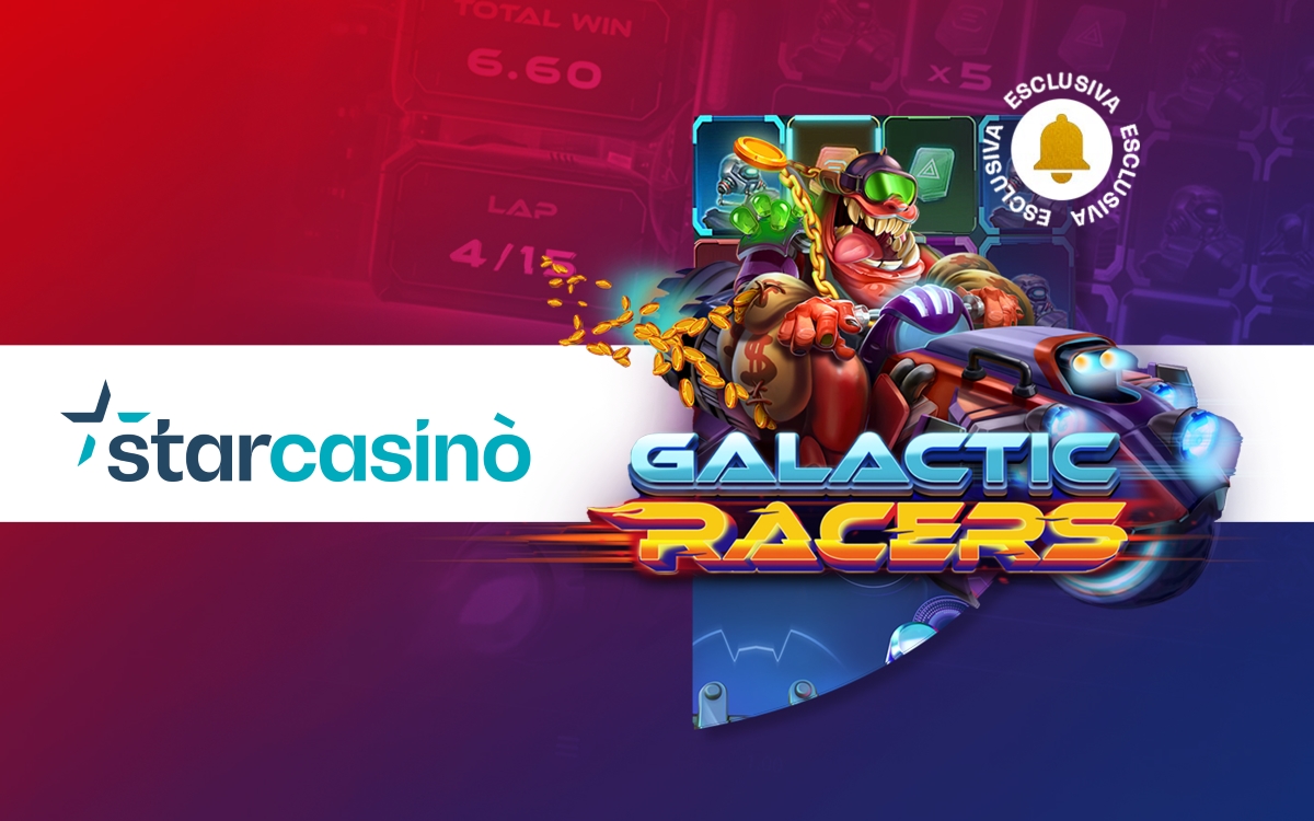Relax Gaming sceglie ancora StarCasinò per l’anteprima mondiale di Galactic Racers Relax Gaming sceglie ancora StarCasinò per l’anteprima mondiale di Galactic Racers