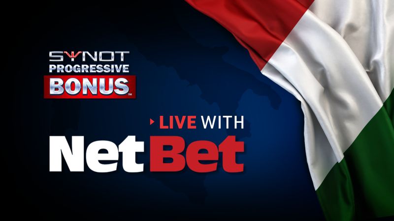NetBet primo casinò live in Italia ad offrire il Bonus Progressivo SYNOT NetBet primo casinò live in Italia ad offrire il Bonus Progressivo SYNOT